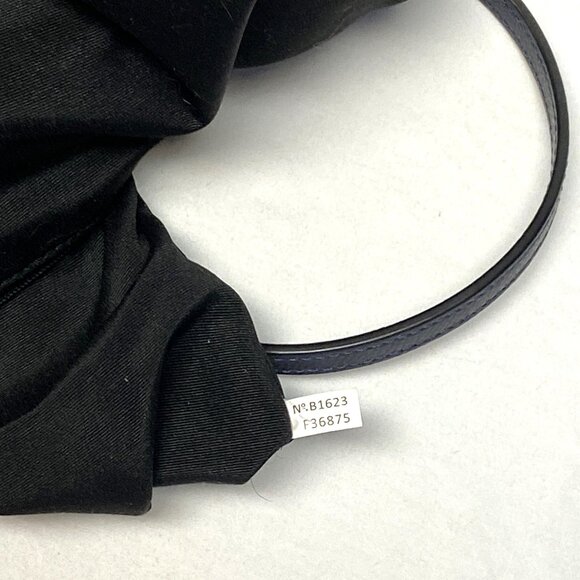 Coach City Zip Top Double Handle Tote Cross Grain Leather Handbag Navy F36875 - Picture 13 of 14